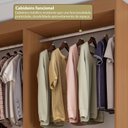 Ver imagem 7 de Guarda-Roupa Modulado sem Portas 4 Gavetas 4 Prateleiras Estante Versatille Yescasa