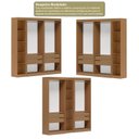 Ver imagem 4 de Guarda-Roupa Modulado sem Portas 4 Gavetas 4 Prateleiras Estante Versatille Yescasa