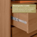 Ver mais imagens de Guarda-Roupa Modulado sem Portas 4 Gavetas 4 Prateleiras Estante Versatille Yescasa
