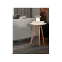 Ver imagem 6 de Mesa de Canto Pés Palito Retro Decoração Lateral Sala Quarto
