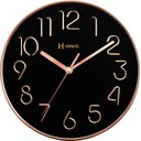 Ver imagem 1 de Relógio Silencioso Parede Cor Dourado Branco 25cm 6480