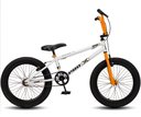 Ver imagem 1 de Bicicleta Aro 20 Bmx Pro-x Infantil Série 1 Aro Aero Freio V-brake - Branco+laranja