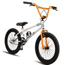 Ver imagem 2 de Bicicleta Aro 20 Bmx Pro-x Infantil Série 1 Aro Aero Freio V-brake - Branco+laranja