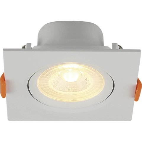 Spot LED 8W Embutido Quadrado Bivolt 11,2cm Blumenau