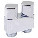 Ver imagem 5 de Registro Duplo Máquina Lavar Ducha Higiênica Metal Cromado