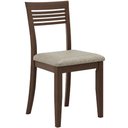 Ver imagem 3 de Mesa de Jantar Lazuli F06 6 Lugares Retangular MDF 160cm Café com Bancos e Cadeiras Lyam Decor