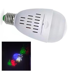Lampada Projetor Natal Led Natalino E27 Papai Noel Arvore de Natal Decoraçao Presente Casa Jardim Qu