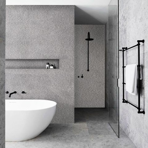 Papel de Parede Lavavel para Banheiro Cozinha Revestimento Silestone Aluminio Tacolado 0,58 X 1,00m
