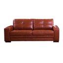 Ver imagem 5 de Sofá Decorativo Sala de Estar Punto 2 Lugares 210cm Couro Conhaque - Mozzelar