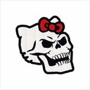 Ver imagem 2 de TAPETE CAVEIRA LAÇO, DECORATIVO PARA QUARTO SALA BANHEIRO, VARANDA.