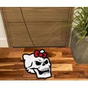 Ver imagem 1 de TAPETE CAVEIRA LAÇO, DECORATIVO PARA QUARTO SALA BANHEIRO, VARANDA.