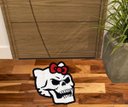 Ver imagem 1 de TAPETE CAVEIRA LAÇO, DECORATIVO PARA QUARTO SALA BANHEIRO, VARANDA.