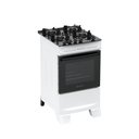 Ver imagem 2 de Fogão 4 Bocas Atlas Mônaco Top Glass Automático Mesa de Vidro Branco
