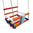 Ver imagem 5 de Balanço Gangorra Infantil Madeira 35x35 Colorido até 80kg