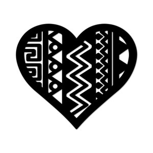 Escultura de Parede Decorativo Amor Coração Mdf 6mm 60x52cm