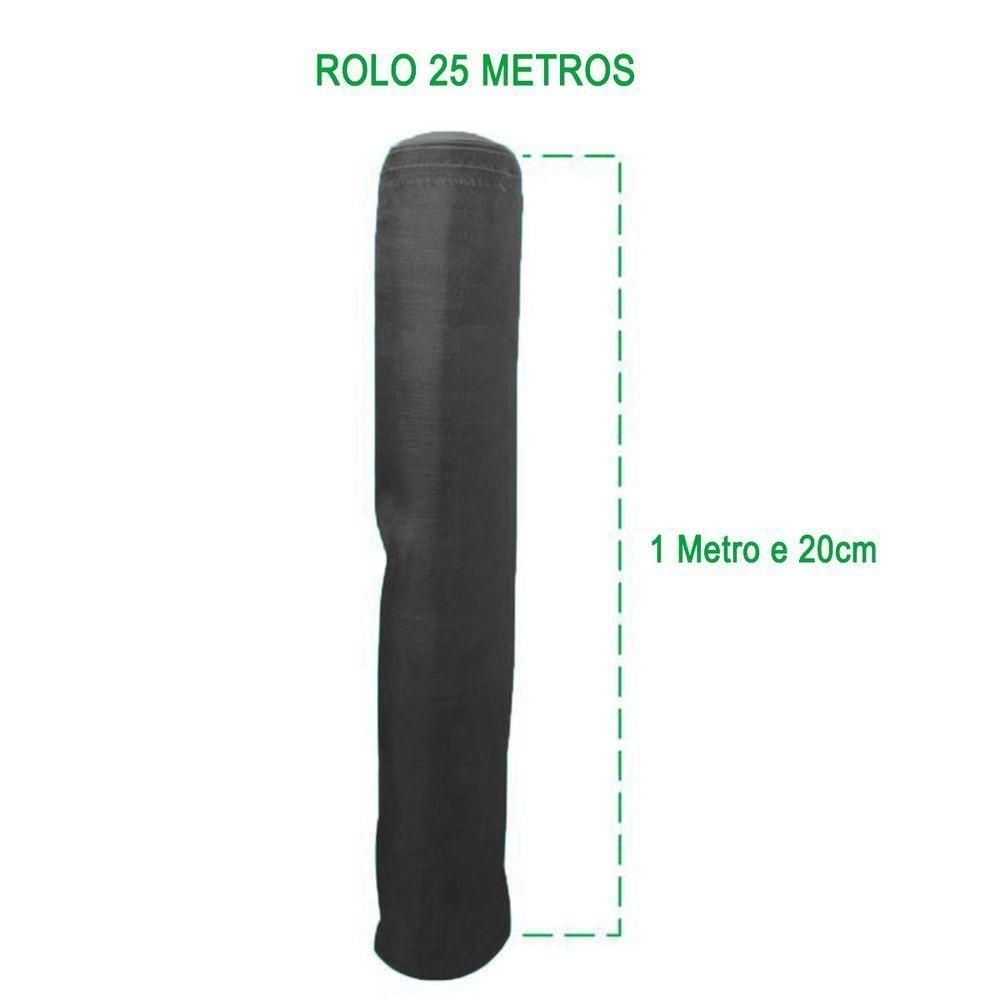 Tela Mosquiteiro Inseto Porta Janela Rolo 25 Metros Proteçao Pernilongo Mosquito Mosca Casa Jardim - 3