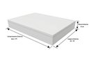 Ver imagem 2 de Tampa de Proteção Fogão Cooktop 4 Bocas em MDF Branco