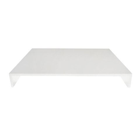 Tampa de Proteção Fogão Cooktop 4 Bocas em Mdf Branco