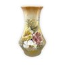 Vaso de Porcelana para Flores Jarro de Louça Grande Oriental 19 cm Pintado à Mão FLORAL - 1
