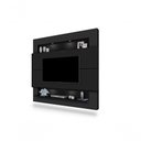 Ver imagem 2 de Painel para Tv 75" com Nicho e Prateleira Riviera 217 Preto - Luapa