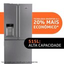 Ver imagem 5 de Geladeira Brastemp Gourmand Frost Free French Door 515l Inox 110v Brh86arana