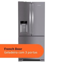 Geladeira Brastemp Gourmand Frost Free French Door 515l Inox 110v Brh86arana - 10