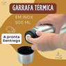 Garrafa Termica 500ml Inox Cafe Cha Água Chimarrao Fast Click Leite Terere Cuiaca Chima Termo Cantil - 6