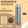 Garrafa Termica 500ml Inox Cafe Cha Água Chimarrao Fast Click Leite Terere Cuiaca Chima Termo Cantil - 2