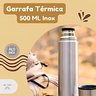 Garrafa Termica 500ml Inox Cafe Cha Água Chimarrao Fast Click Leite Terere Cuiaca Chima Termo Cantil - 7