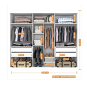 Ver imagem 4 de Guarda Roupa Casal 6 Portas Uberaba - Móveis Valverde