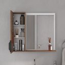 Ver imagem 4 de Conjunto para Banheiro New Crystal Suspenso 60cm - Fabribam Gabinetes