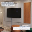 Ver imagem 6 de Painel Arezzo (Valência) 220 cm sem LED Off White/Naturalle Mavaular
