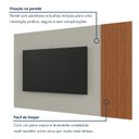 Ver imagem 5 de Painel Arezzo (Valência) 220 cm sem LED Off White/Naturalle Mavaular