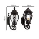 Ver imagem 4 de Arandela Colonial Amelia Bronze 1e27 Ip33 Galaxy Led