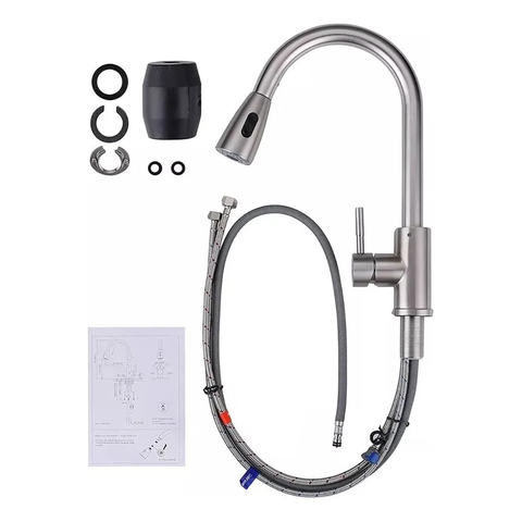 Torneira de Cozinha Monocomando Gourmet N5 Bancada Extensível Cromada