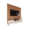 Rack com Painel Sevilla Efeito Ripado 3d para Tv até 70 Polegadas 183cm - 7