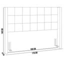 Ver imagem 2 de Cabeceira Cama Box Queen 160 Cm P05 Paris Veludo Marrom - Lyam Decor