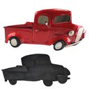 Ver imagem 1 de Quadro Enfeite Retro 3D Pick Up Metal Espelhado Carro Decoraçao Prateleira Estante Quarto Sala
