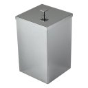 Ver imagem 5 de Lixeira Quadrada Aço Inox 430 7,8L