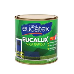 Tinta Esmalte Cor Amarelo Brilhante 225ml - Eucatex - 1
