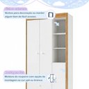 Ver imagem 6 de Quarto de Bebê com Guarda Roupa 3 Portas e Cômoda 100% MDF Encanto