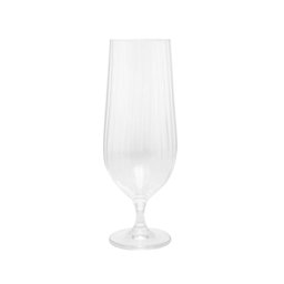 Conjunto 6 Taças de Cerveja de Cristal Columba Optic 470ml - Wolff - 1