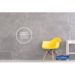 Tinta Efeito Cimento Queimado Cinza Crômio 3,6L Eucatex - 2