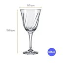 Ver imagem 2 de Jogo 6 Taças Lírio Drink Super Luxo 365 Ml - Nadir