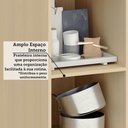 Ver imagem 6 de Balcão de Cozinha 100% MDF 1 Porta 40cm Aura Luciane Móveis