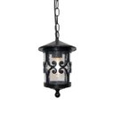 Ver imagem 1 de Pendente Colonial Vidro Pontilhado 28cm 1e27 Paris Luz
