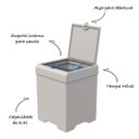 Ver imagem 2 de Conjunto Escorredor Lixeira e Dispenser para Cozinha - Stolf