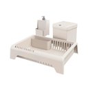 Ver imagem 1 de Conjunto Escorredor Lixeira e Dispenser para Cozinha - Stolf