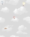 Ver imagem 1 de PAPEL DE PAREDE KANTAI HELLO KIDS - BALÃO CINZA