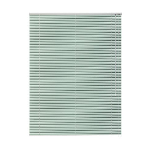 Persiana Horizontal 25mm Liso 1,60 X 1,60 Verde Claro